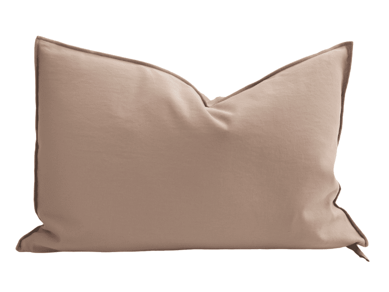 Coussin VICE VERSA, Satin MIMI, 30cm x 50cm, NUDE