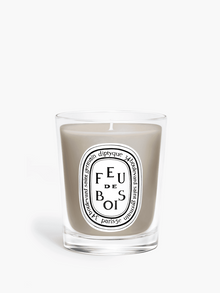 Bougie - Feu de bois