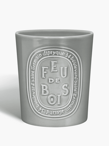 Bougie - Feu de bois