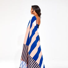 DRAP DE PLAGE SOL | 100% COTON |BLEU 303