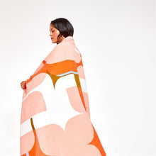 DRAP DE PLAGE CHANCE | 100% COTON | ORANGE 305