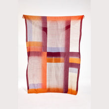 DRAP DE PLAGE ECHO | 100% COTON | BORDEAUX 307