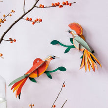 DECORATION MURALE | OISEAU DU PARADIS | OBI | 22cm x 6cm x 22cm