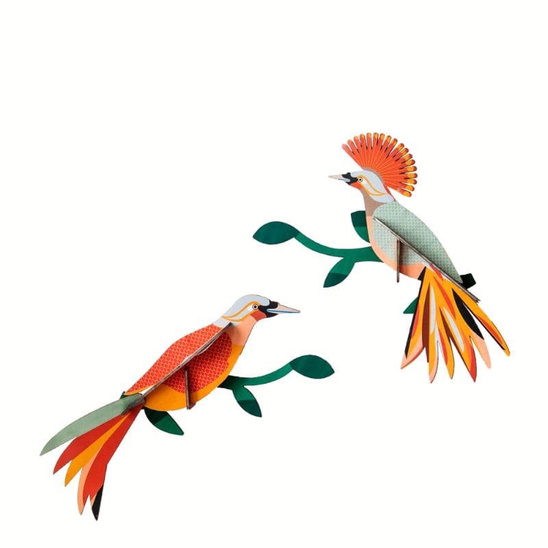 DECORATION MURALE | OISEAU DU PARADIS | OBI | 22cm x 6cm x 22cm