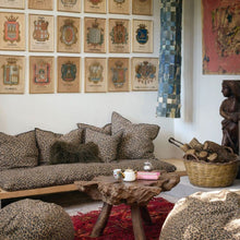 Coussin Vice Versa - Lin Wabi-Sabi - Panthère