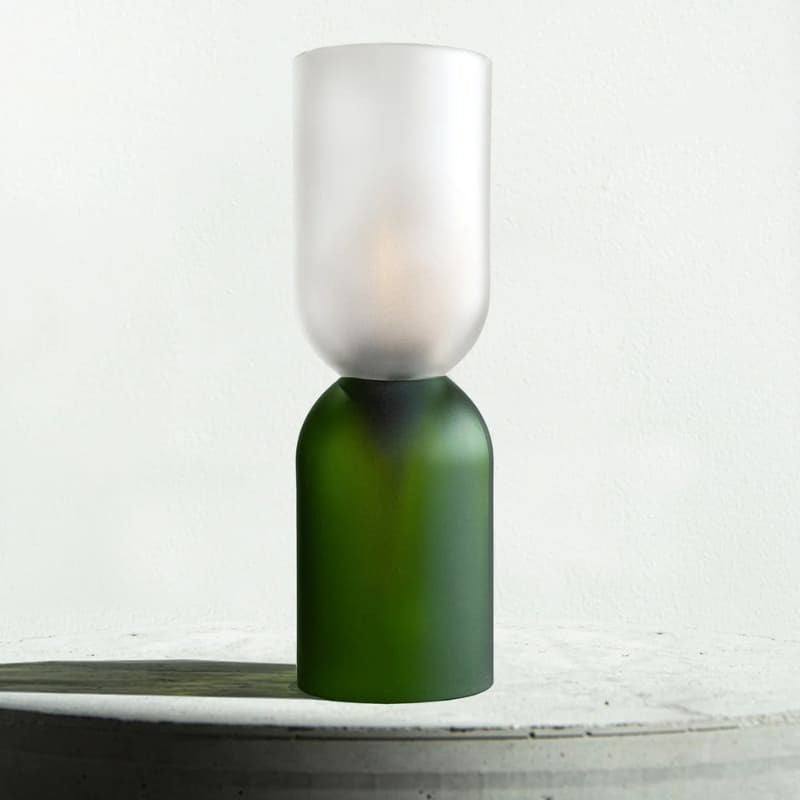 Lampe à poser - Blanc/Vert