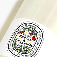 Gel de parfum pour les mains et le corps  - Citronnelle et géranium - Edition limitée