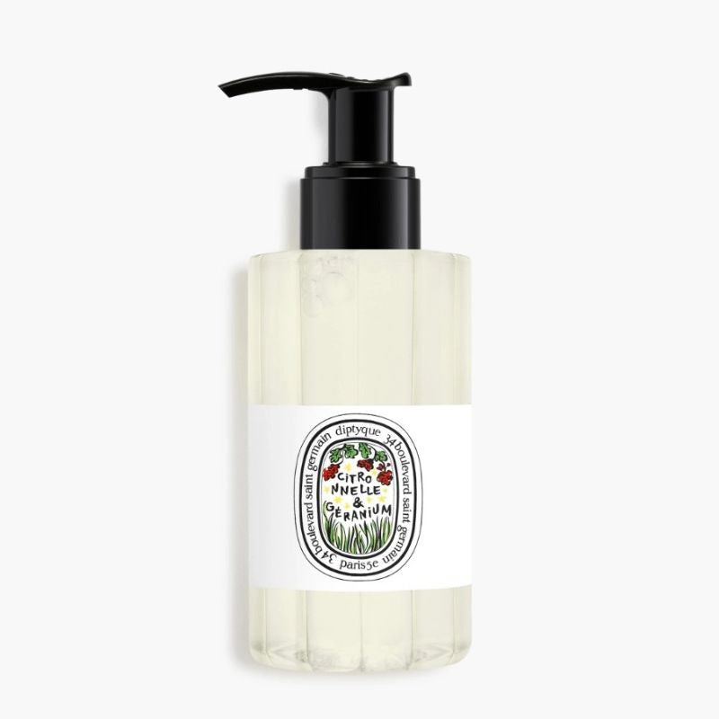 Gel de parfum pour les mains et le corps  - Citronnelle et géranium - Edition limitée