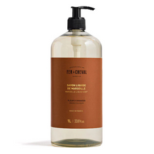 Savon liquide de marseille, FLEUR D'ORANGER, 500ml,