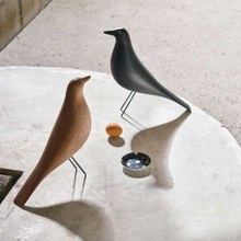 EAMES HOUSE BIRD, 20,7cm x 8,5cm H27,6cm, FRENE NOIR