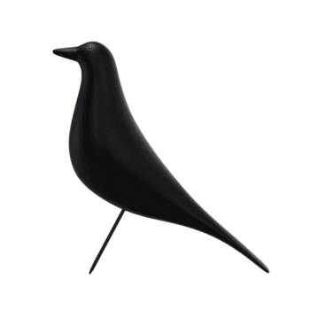 EAMES HOUSE BIRD, 20,7cm x 8,5cm H27,6cm, FRENE NOIR