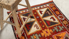 Tapis HERKI  - 100% laine noué main - 94 x 325 cm