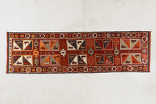 Tapis HERKI  - 100% laine noué main - 94 x 325 cm