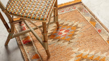 Tapis HERKI  - 100% laine noué main - 87 x 390 cm