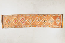 Tapis HERKI  - 100% laine noué main - 87 x 390 cm