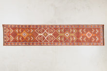 Tapis HERKI  - 100% laine noué main - 81 x 387 cm