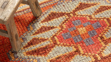 Tapis HERKI  - 100% laine noué main - 94 x 346 cm