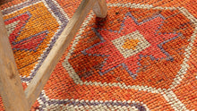 Tapis HERKI  - 100% laine noué main - 107 x 327 cm