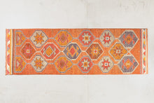 Tapis HERKI  - 100% laine noué main - 107 x 327 cm
