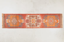 Tapis HERKI  - 100% laine noué main - 92 x 378 cm