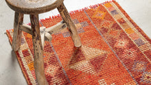 Tapis HERKI, 100% LAINE nouée main, 78cm x 280cm