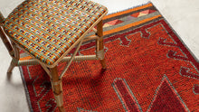 Tapis HERKI  - 100% laine noué main - 99 x 330 cm
