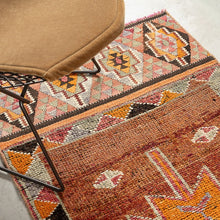Tapis HERKI, 100% LAINE nouée main, 86cm x 316cm