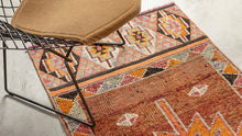 Tapis HERKI, 100% LAINE nouée main, 86cm x 316cm