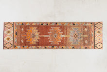 Tapis HERKI, 100% LAINE nouée main, 86cm x 316cm