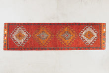 Tapis HERKI  - 100% laine noué main - 88 x 327 cm