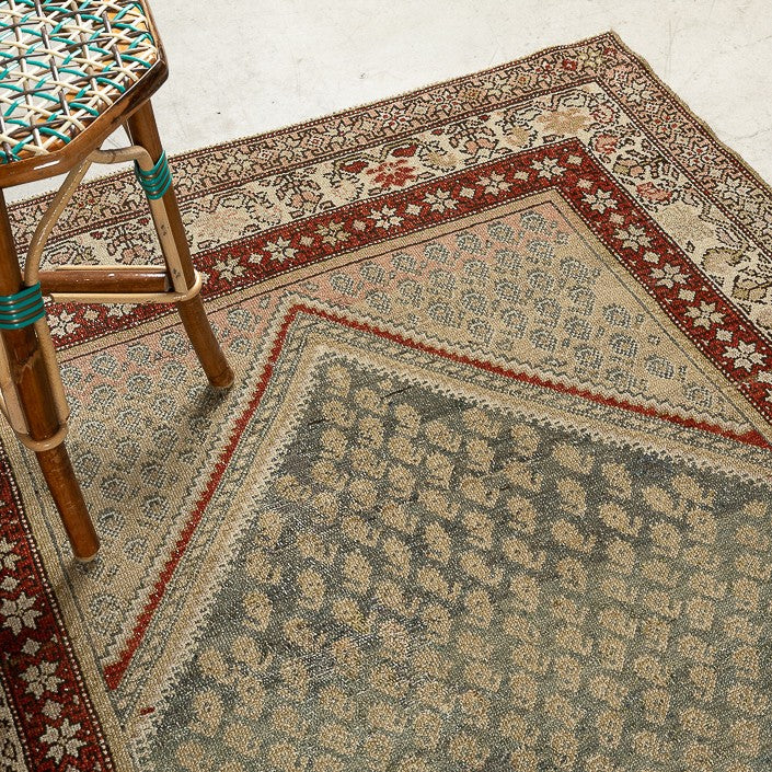 Tapis VINTAGE - 100% laine noué main - 120 x 426 cm