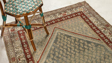 Tapis VINTAGE - 100% laine noué main - 120 x 426 cm