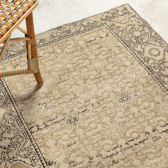 Tapis VINTAGE - 100% laine noué main - 100 x 341 cm
