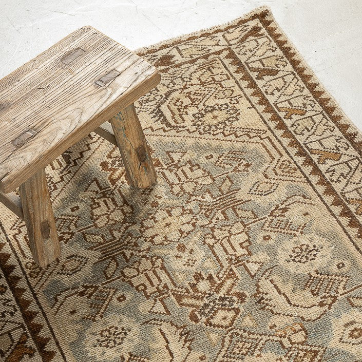 Tapis VINTAGE - 100% laine noué main - 75 x 310 cm