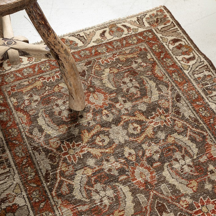 Tapis VINTAGE - 100% laine noué main - 89 x 286 cm