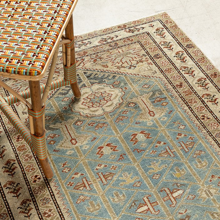 Tapis VINTAGE - 100% laine noué main - 100 x 510 cm