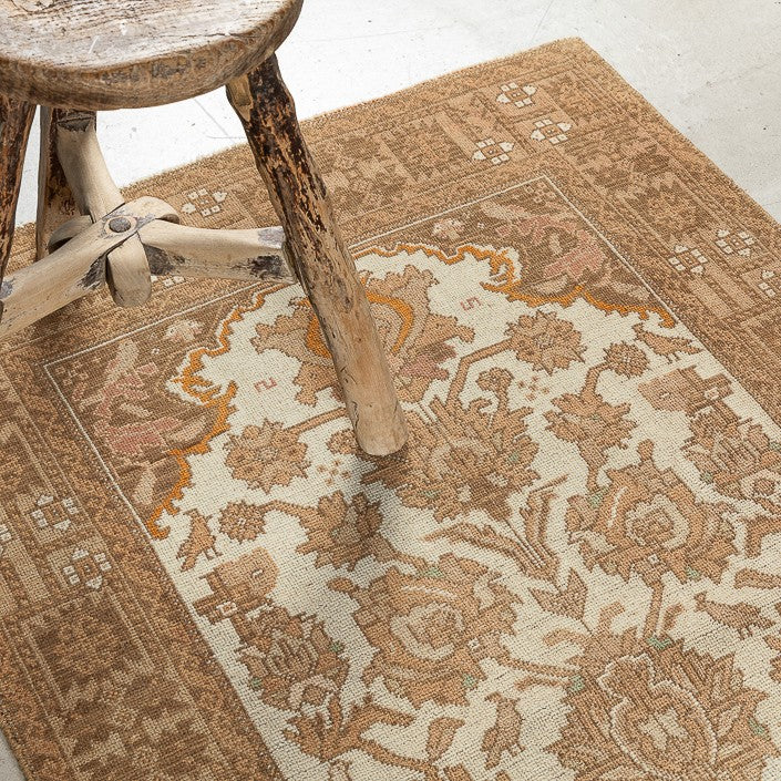 Tapis VINTAGE - 100% laine noué main - 90 x 286 cm