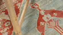 Tapis VINTAGE - 100% laine noué main - 102 x 185 cm