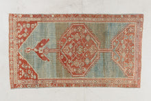 Tapis VINTAGE - 100% laine noué main - 102 x 185 cm