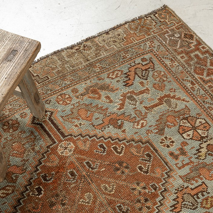 Tapis VINTAGE - 100% laine noué main - 112 x 166 cm