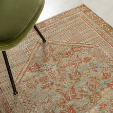 Tapis VINTAGE - 100% laine noué main - 112 x 155 cm