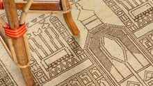 Tapis VINTAGE - 100% laine noué main - 86 x 130 cm