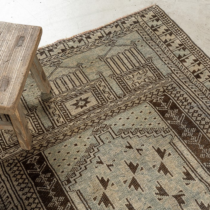 Tapis VINTAGE - 100% laine noué main - 85 x 129 cm