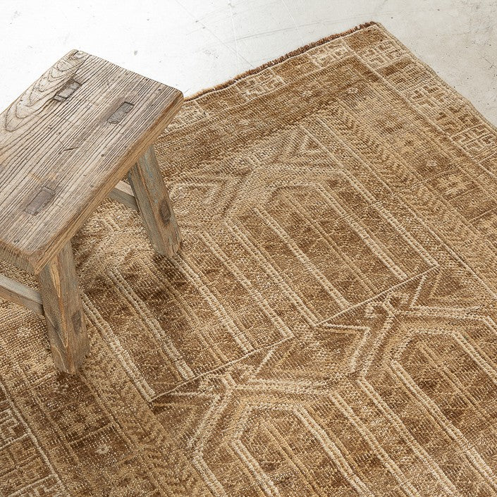 Tapis VINTAGE - 100% laine noué main - 85 x 113 cm