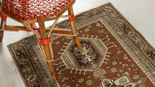 Tapis VINTAGE - 100% laine noué main - 80 x 112 cm