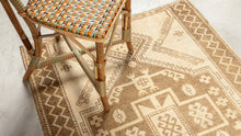 Tapis VINTAGE - 100% laine noué main - 102 x 277 cm