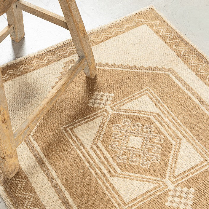 Tapis VINTAGE - 100% laine noué main - 87 x 189 cm