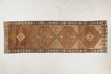 Tapis VINTAGE - 100% laine noué main - 133 x 417 cm