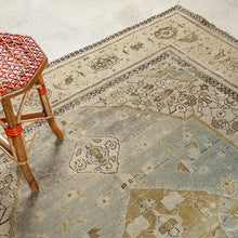 Tapis VINTAGE ancien, 100% laine noué main, 212cm x 349cm