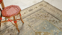 Tapis VINTAGE ancien, 100% laine noué main, 212cm x 349cm